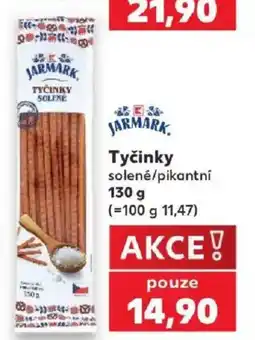 Kaufland Jarmark tyčinky solené/pikantní nabídka