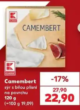 Kaufland K Classic Camembert nabídka