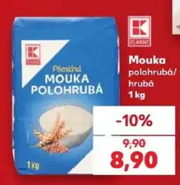 Kaufland K Classic pšeničná mouka polohrubá nabídka