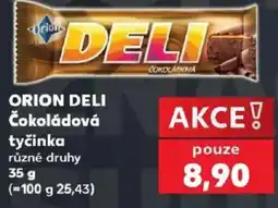 Kaufland Orion deli čokoládová tyčinka nabídka