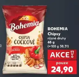 Kaufland Bohemia chipsy čockové nabídka