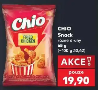 Kaufland Chio Snack nabídka