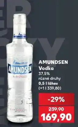 Kaufland Amundsen Vodka nabídka