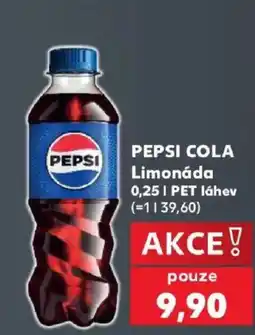 Kaufland Pepsi cola limonáda nabídka