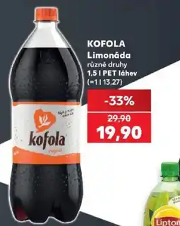 Kaufland Kofola limonáda nabídka