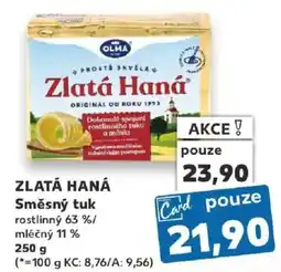 Kaufland Olma Zlatá Haná Směsný tuk nabídka