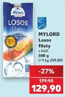 Kaufland Mylord losos filety s kůží nabídka