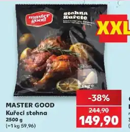 Kaufland Master Good Kuřecí stehna nabídka