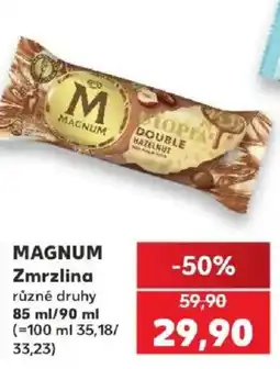 Kaufland Magnum zmrzlina nabídka