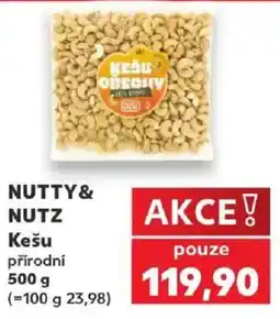 Kaufland Nutty&Nutz Kešu přírodní nabídka