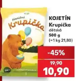 Kaufland Kojetín Krupička dětská nabídka