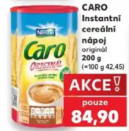 Kaufland Caro instantní cereální nápoj originál nabídka