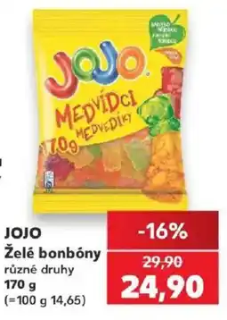 Kaufland Jojo želé bonbóny různé druhy nabídka
