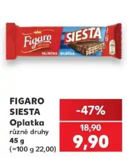 Kaufland Figaro siesta nabídka