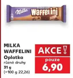 Kaufland Milka waffelini nabídka