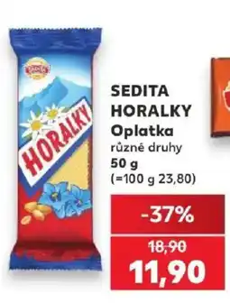 Kaufland Sedita horalky nabídka