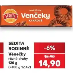 Kaufland Sedita věnečky nabídka