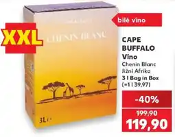 Kaufland Cape Buffalo Chenin Blanc nabídka