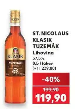 Kaufland St. nicolaus klasik tuzemák nabídka