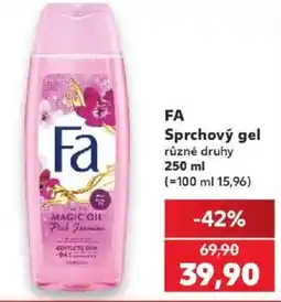 Kaufland Fa sprchový gel nabídka