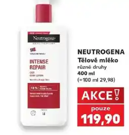 Kaufland Neutrogena tělové mléko nabídka