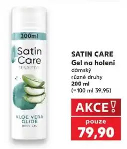 Kaufland Satin Care Gel na holení dámský nabídka