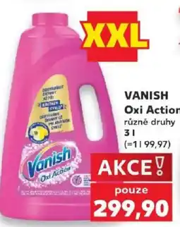 Kaufland Vanish Oxi Action nabídka