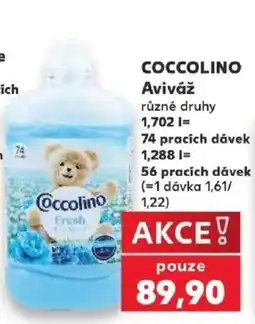 Kaufland Coccolino Aviváž nabídka