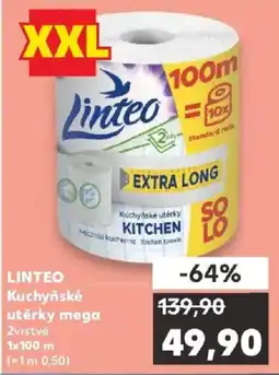 Kaufland Linteo kuchyňské utěrky mega nabídka