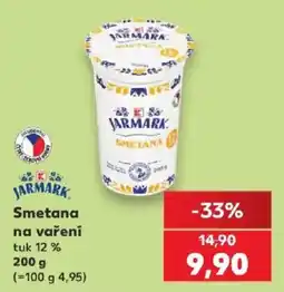 Kaufland Jarmark smetana na vaření nabídka