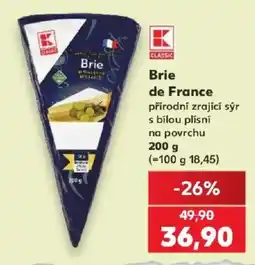 Kaufland K Classic Brie de France nabídka