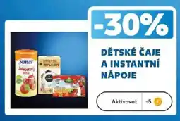 Kaufland Dětské čaje a instantní nápoje nabídka