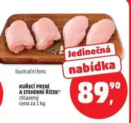 Penny Market KUŘECÍ PRSNÍ A STEHENNÍ ŘÍZEK nabídka