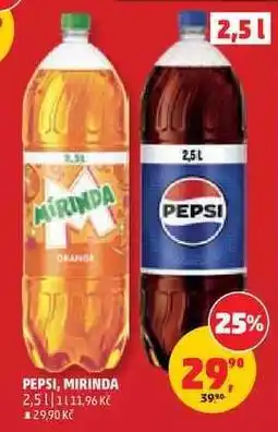 Penny Market Pepsi, Mirinda nabídka