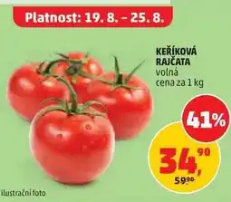 Penny Market KEŘÍKOVÁ RAJČATA nabídka