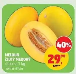 Penny Market Meloun žlutý medový nabídka