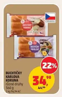 Penny Market BUCHTIČKY KARLOVA KORUNA nabídka