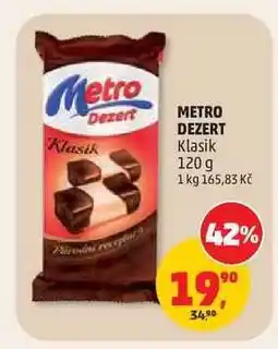 Penny Market Metro Dezert nabídka