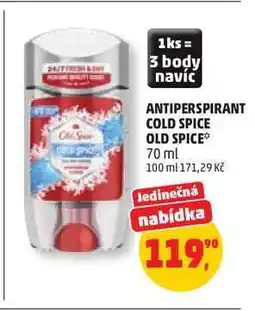 Penny Market ANTIPERSPIRANT COLD SPICE OLD SPICE nabídka