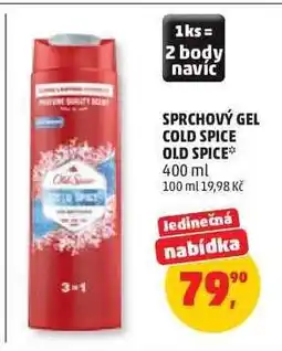 Penny Market Sprchový gel Cold Spice Old Spice nabídka