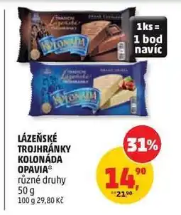 Penny Market LÁZEŇSKÉ TROJHRÁNKY KOLONÁDA OPAVIA nabídka