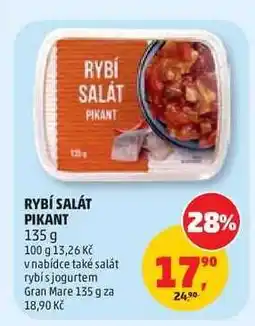Penny Market RYBÍ SALÁT PIKANT nabídka