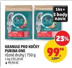 Penny Market GRANULE PRO KOČKY PURINA ONE nabídka