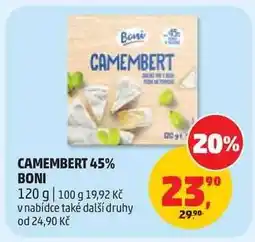 Penny Market CAMEMBERT 45% BONI nabídka