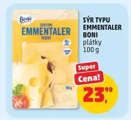 Penny Market SÝR TYPU EMMENTALER BONI nabídka