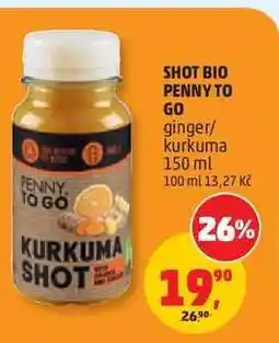 Penny Market SHOT BIO PENNY TO GO nabídka