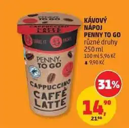 Penny Market Kávový nápoj Penny To Go nabídka