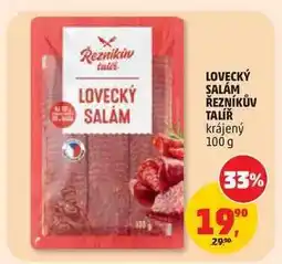 Penny Market LOVECKÝ SALÁM ŘEZNÍKŮV TALÍŘ krájený nabídka