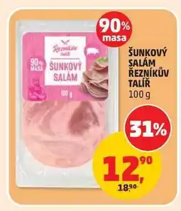 Penny Market ŠUNKOVÝ SALÁM ŘEZNÍKŮV TALÍŘ 100 g nabídka