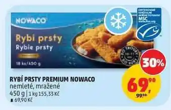 Penny Market RYBÍ PRSTY PREMIUM NOWACO nabídka